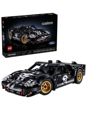 LEGO Technic Ford GT40 MK II Black Race Car Building Set